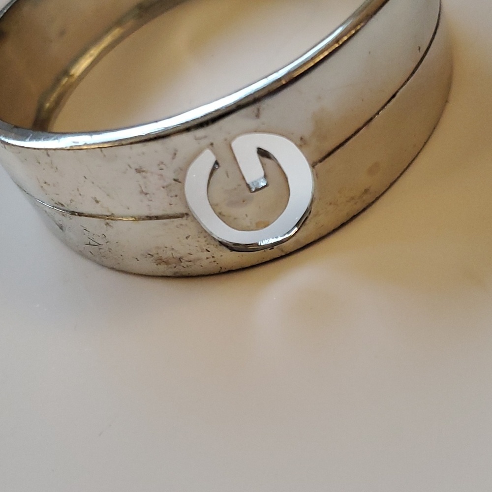 Givenchy Bijoux Sterling Silver Bangle - image 2